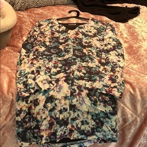 floral pattern dress